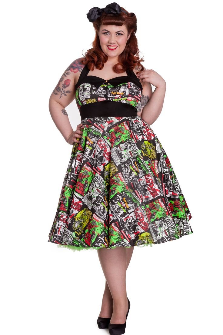 Платье Стиляги для полных женщин