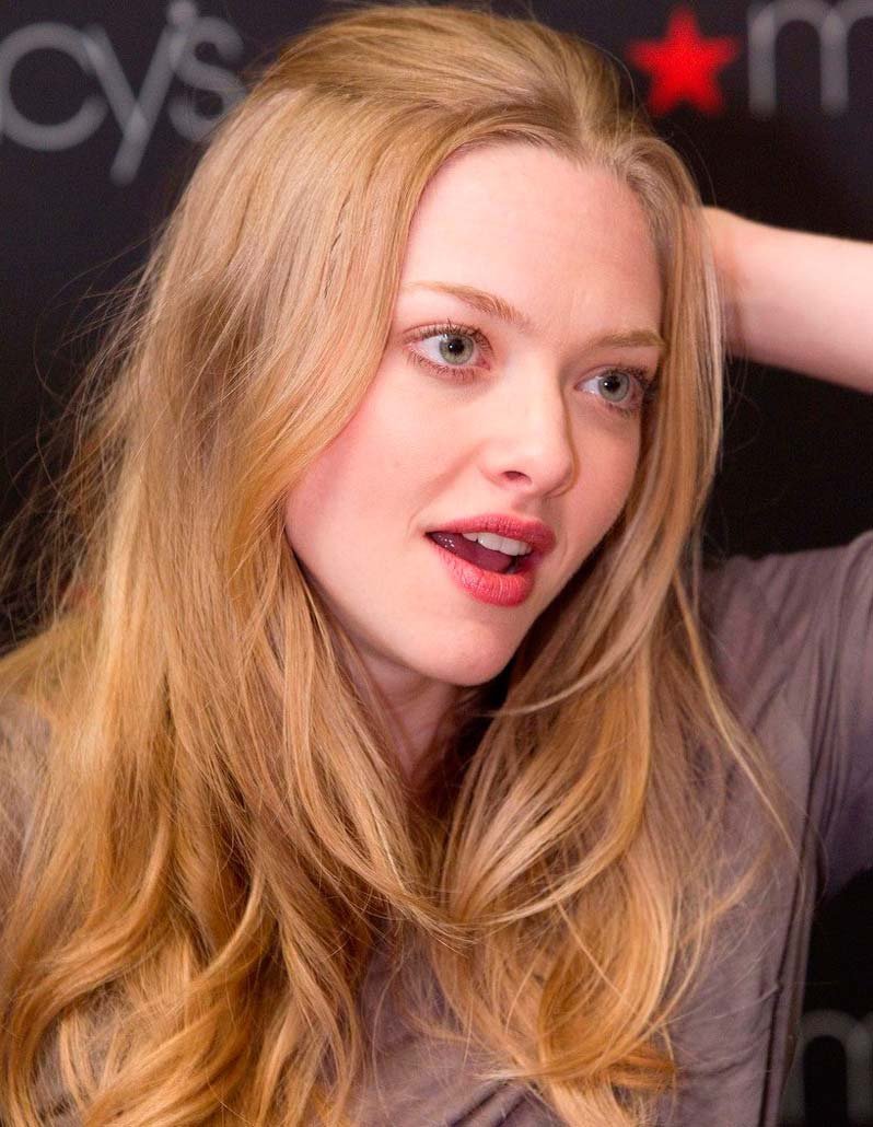 Аманда Сейфрид цвет волос