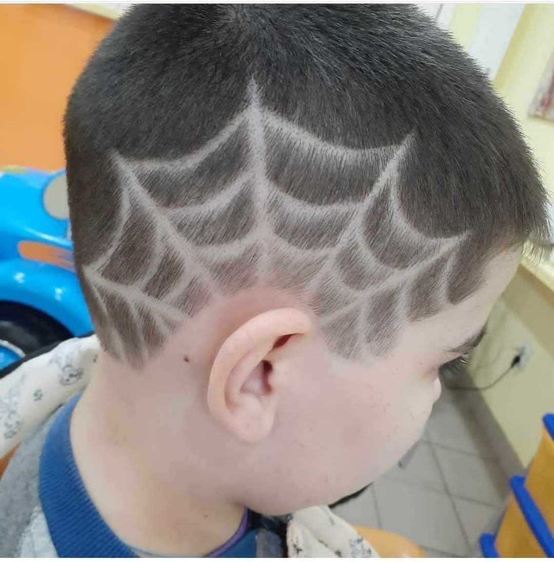 Паутина прическа