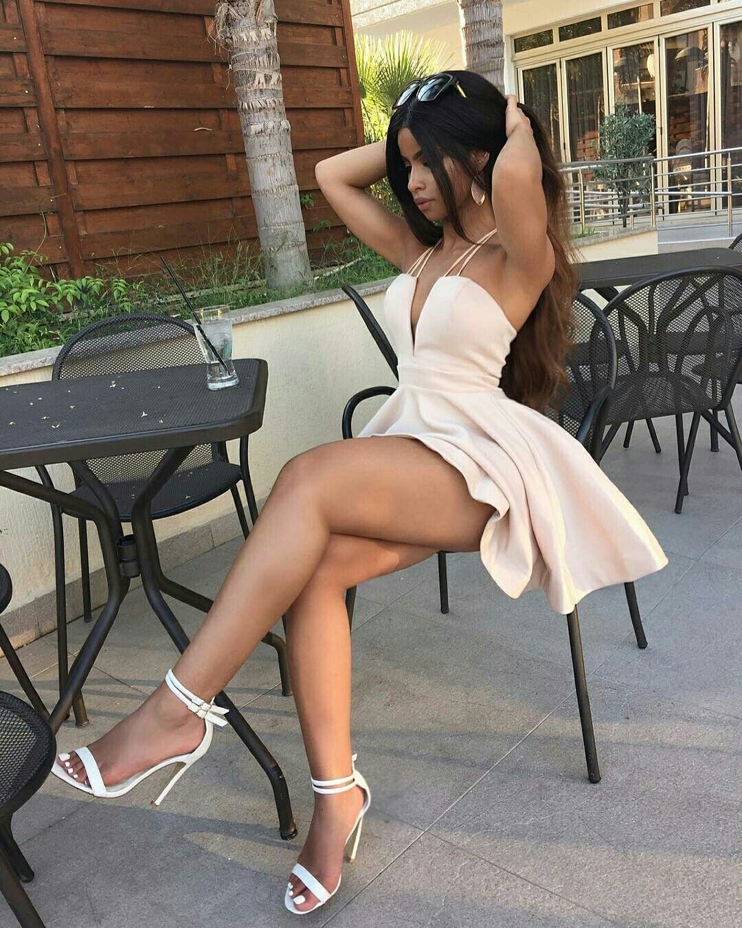 Очень короткое платье