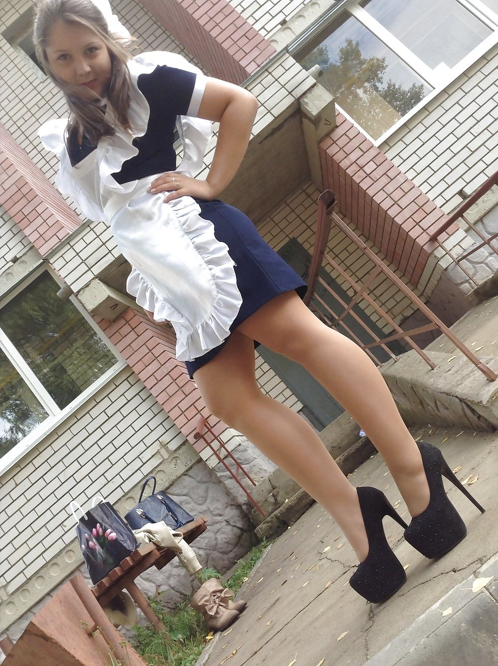 Частные снимки школьниц