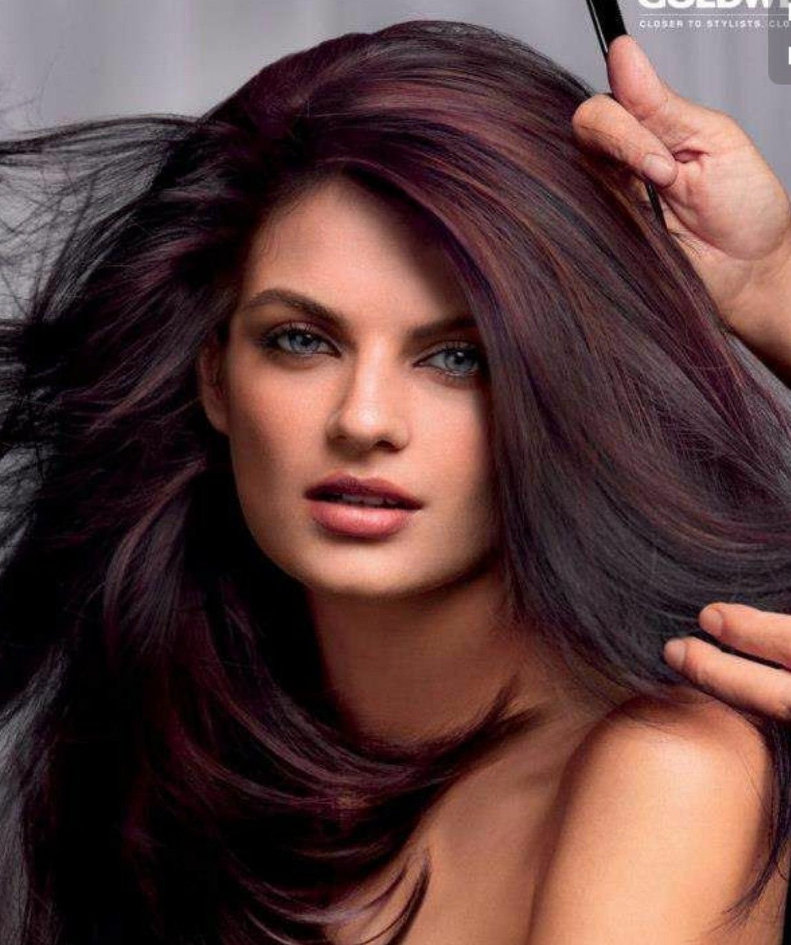 Темные тона волос