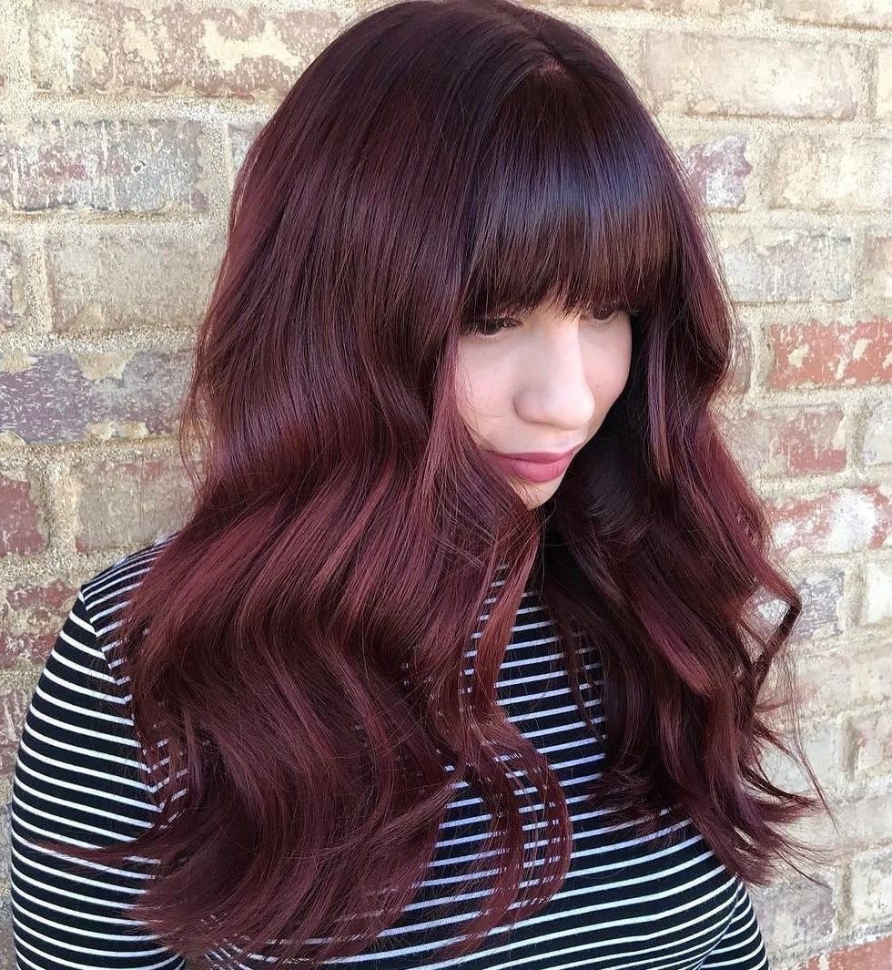 Каштановый бургунд