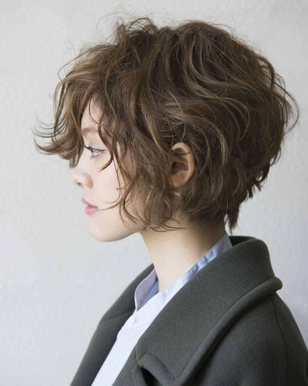 Томбой Боб волнистые волосы