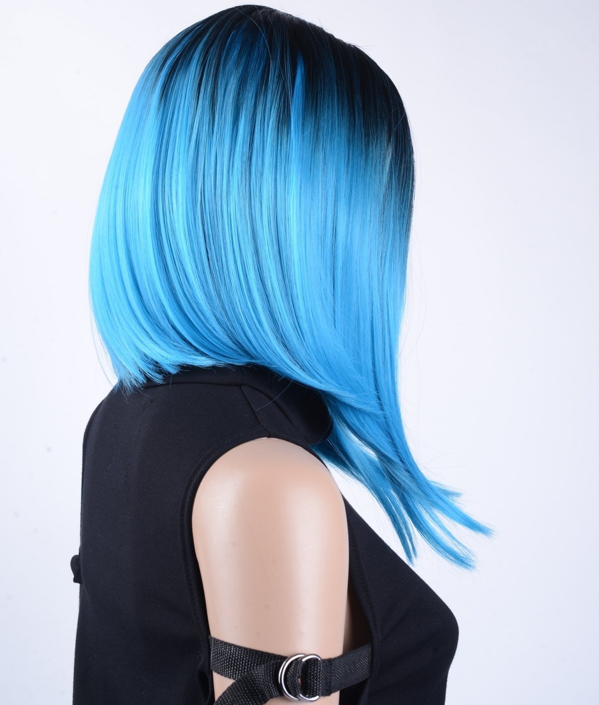 Синие волосы