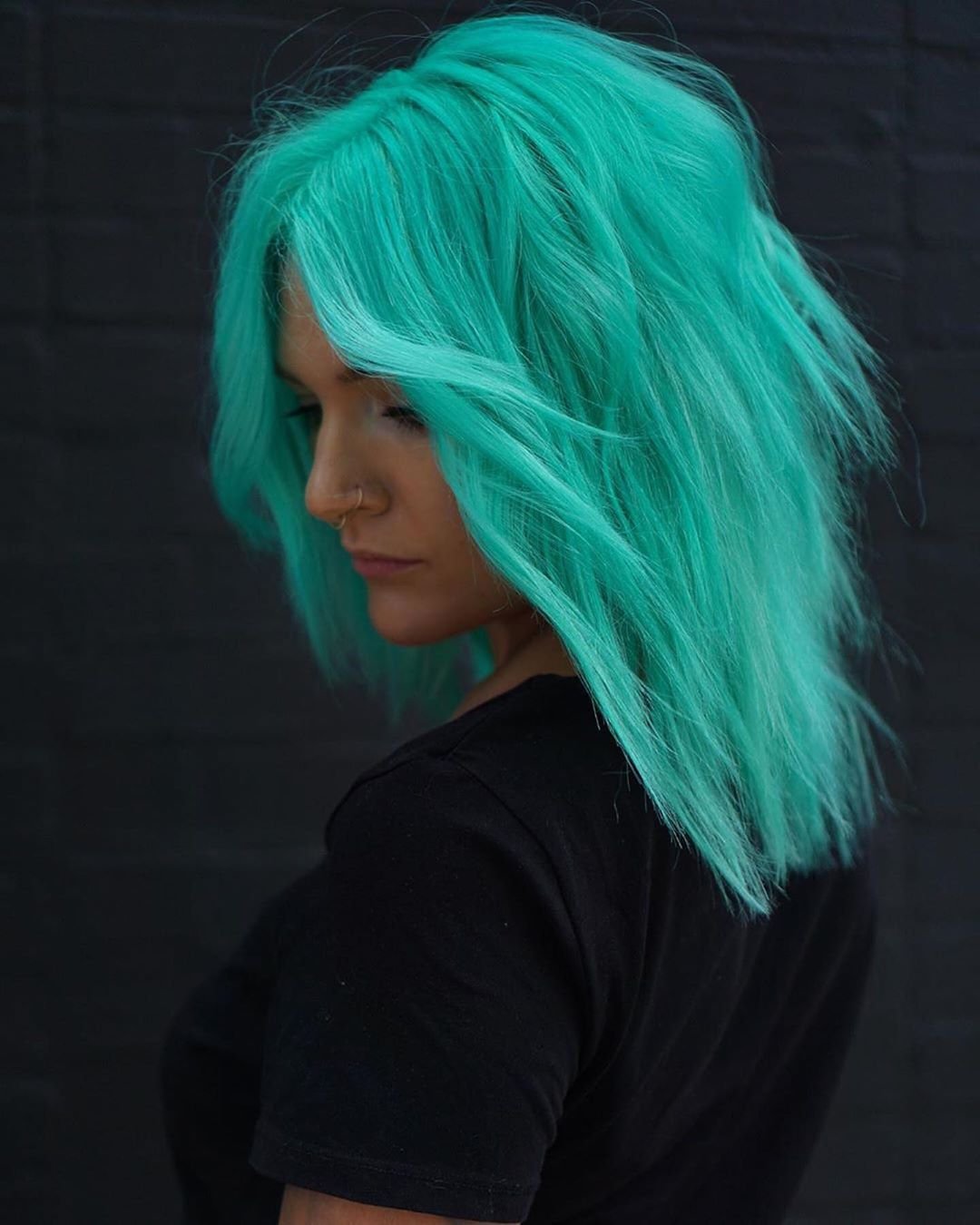 Бирюзовые волосы