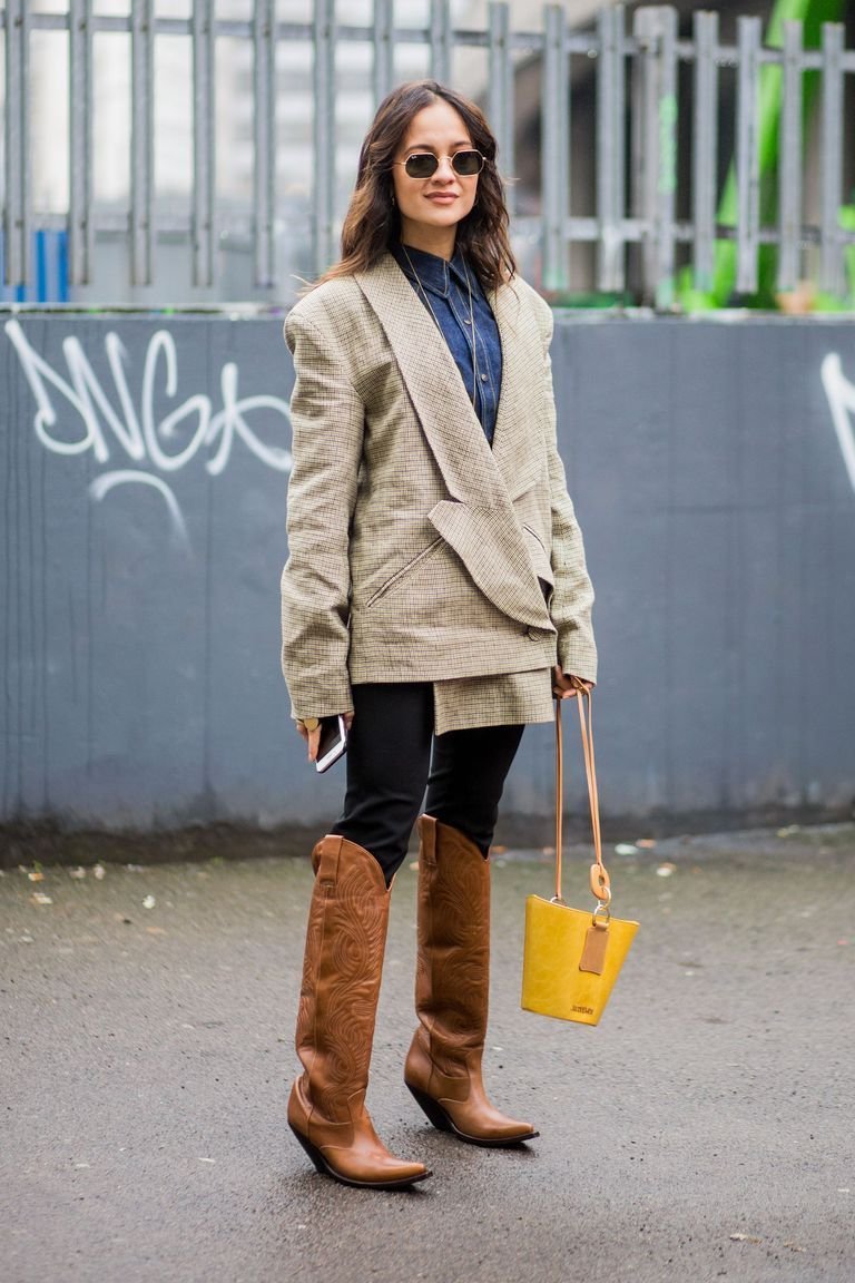 Тренд ковбойские сапоги