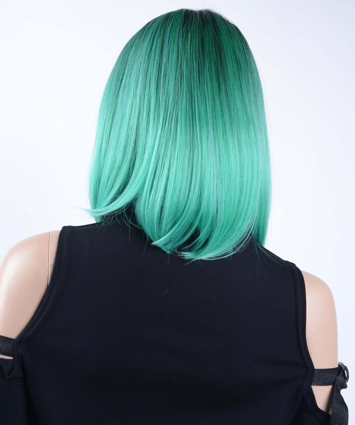 Парик бирюзовое каре (9719)