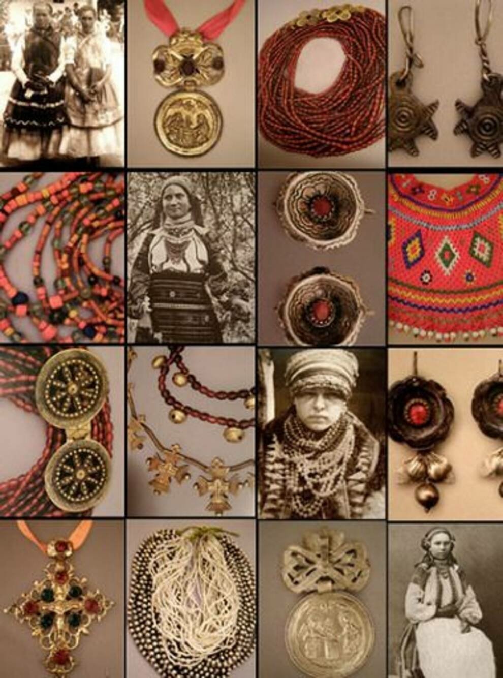 Украшения украинские этнография