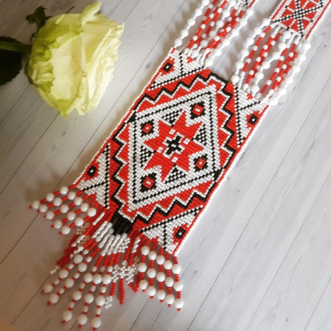 Гердан с удмуртским орнаментом