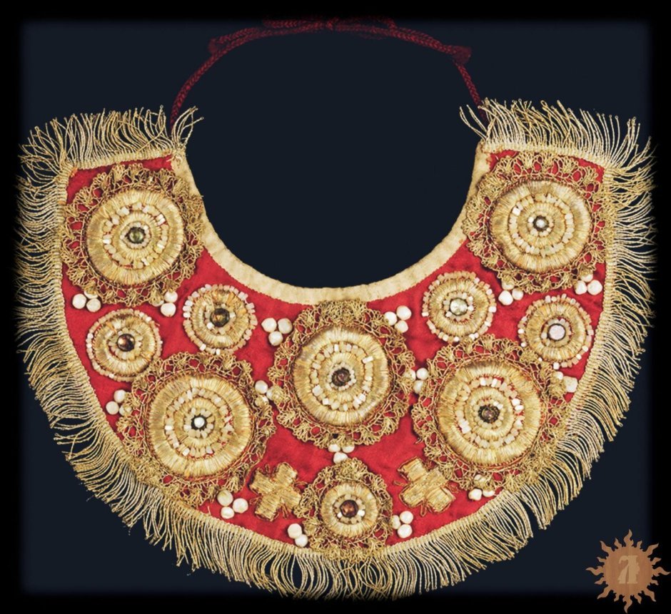 Жемчужное шитье на Руси