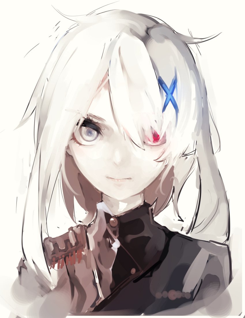 Беловолосые аниме