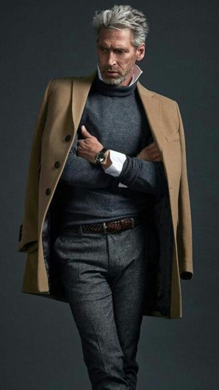 Стильные пожилые мужчины