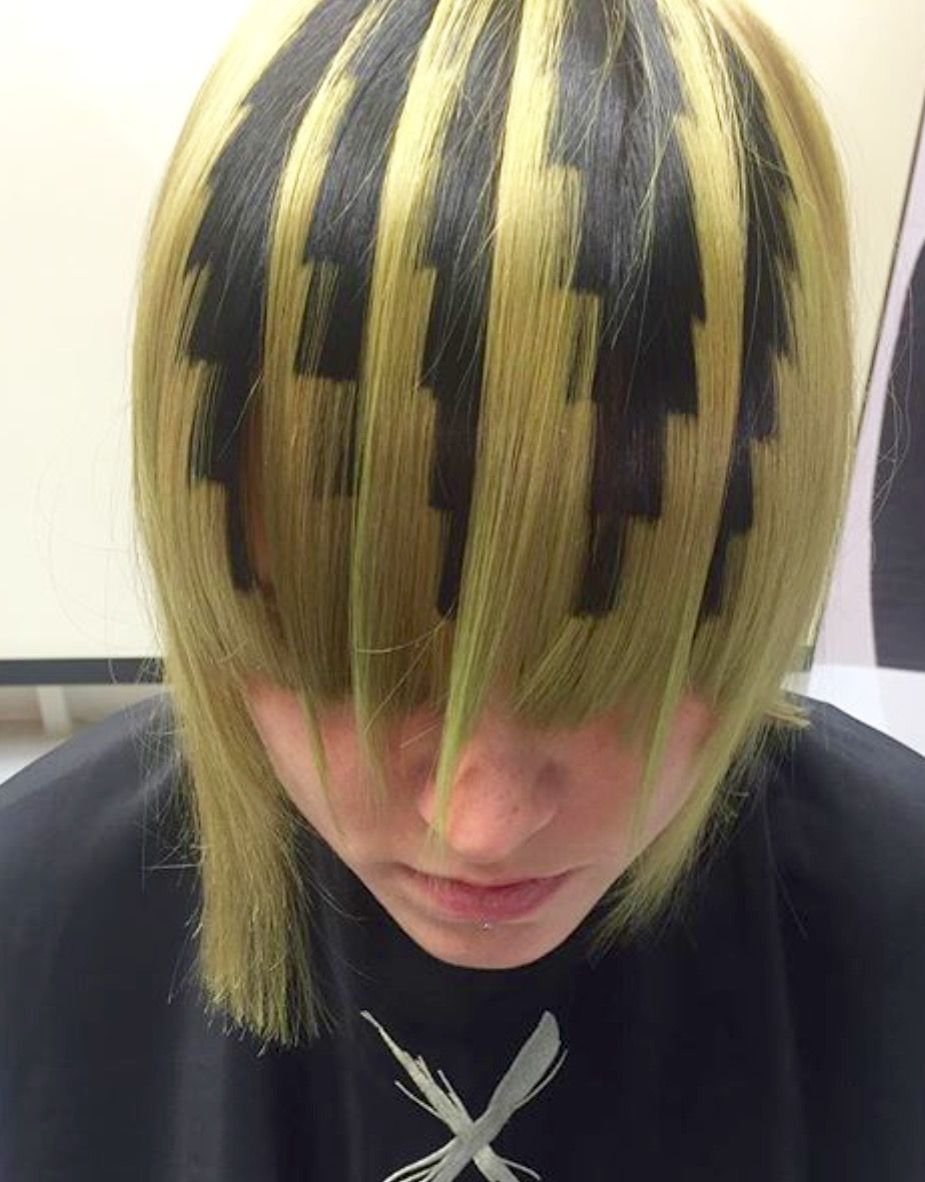 Мелирование Арбуз