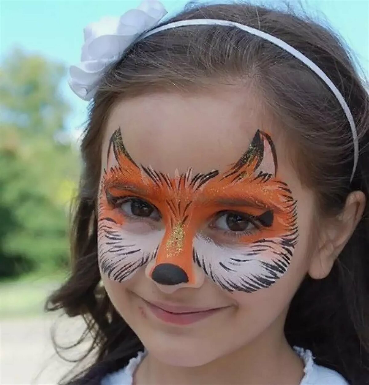 Грим на лице для детей