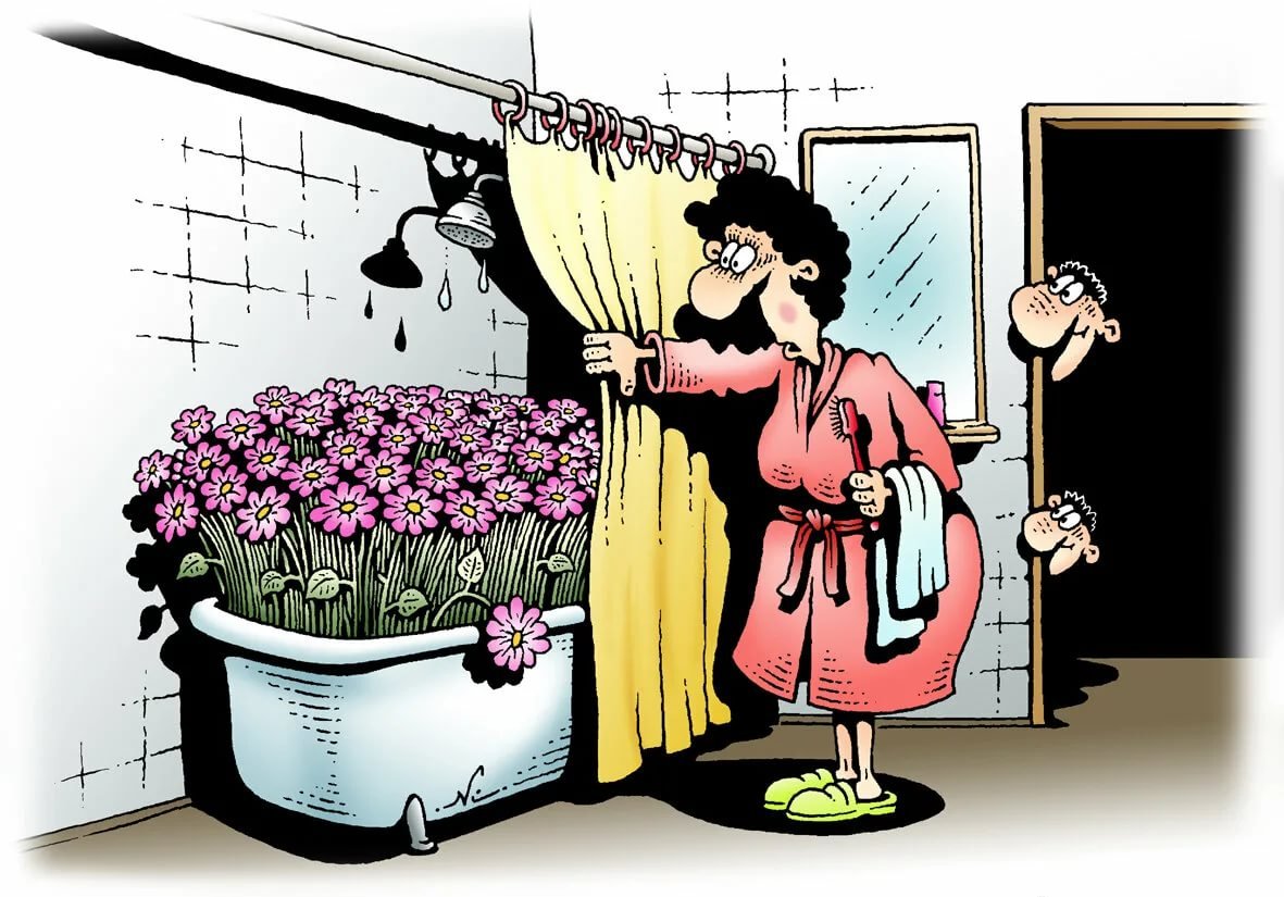 Карикатуры на женщин