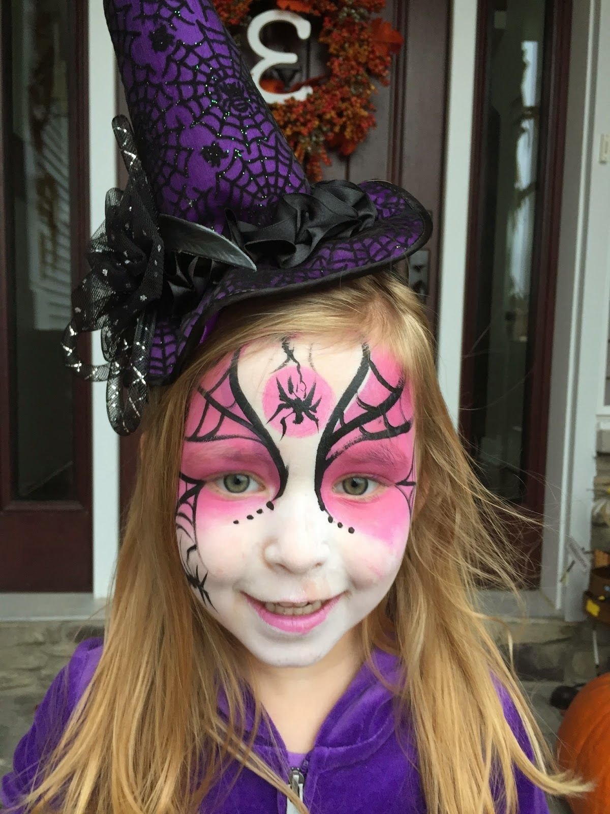 Аквагрим ведьмочки