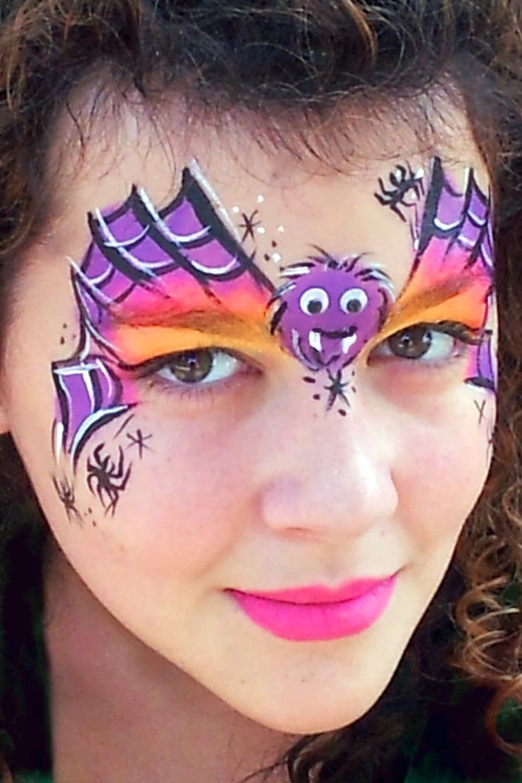 Аквагрим ведьмочки