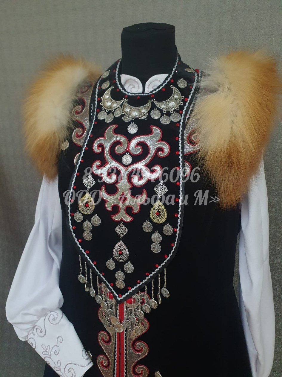 Нагрудник стилизованный Башкирский маленький