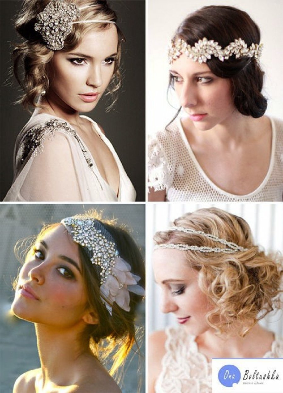 Прическа в стиле Чикаго на длинные волосы