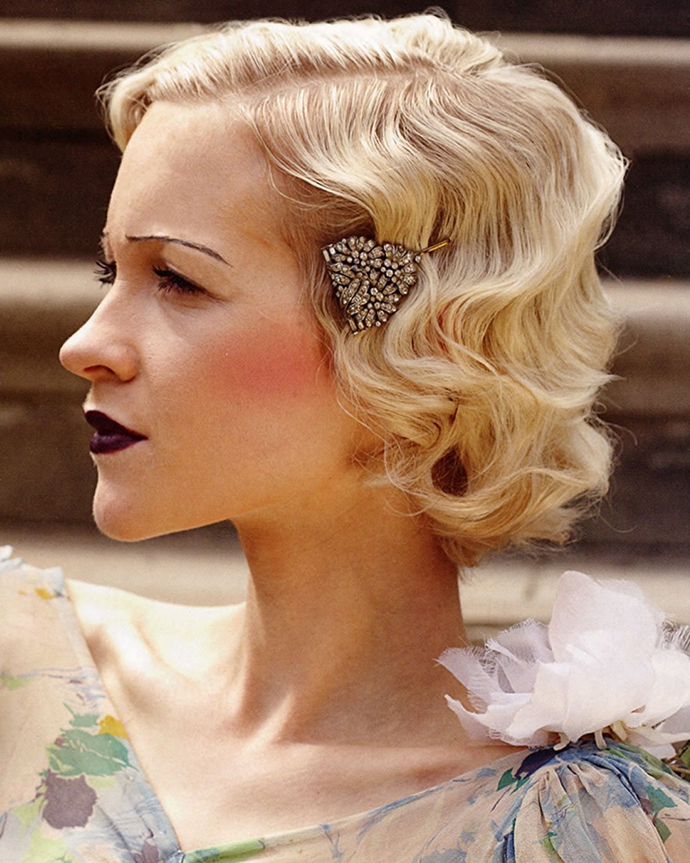 Прически винтажный стиль