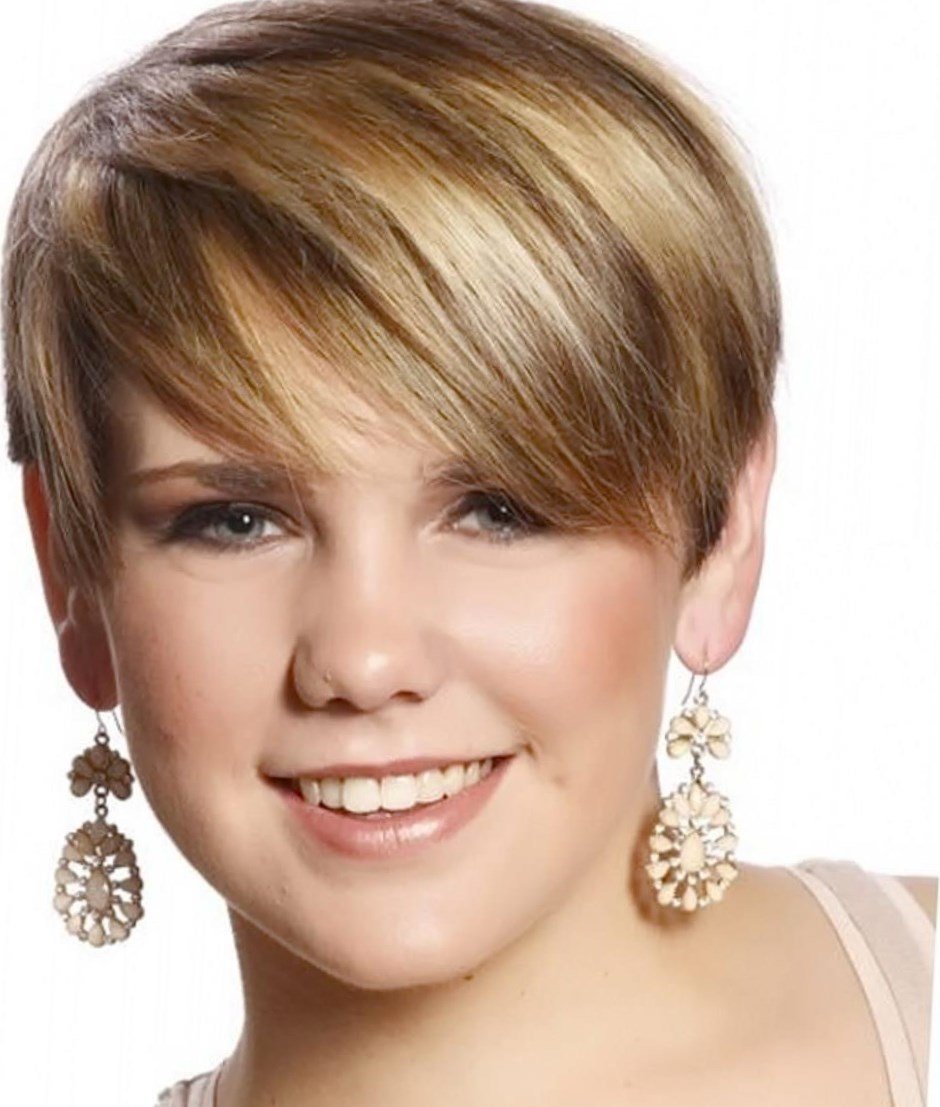 Стрижки для полных девушек