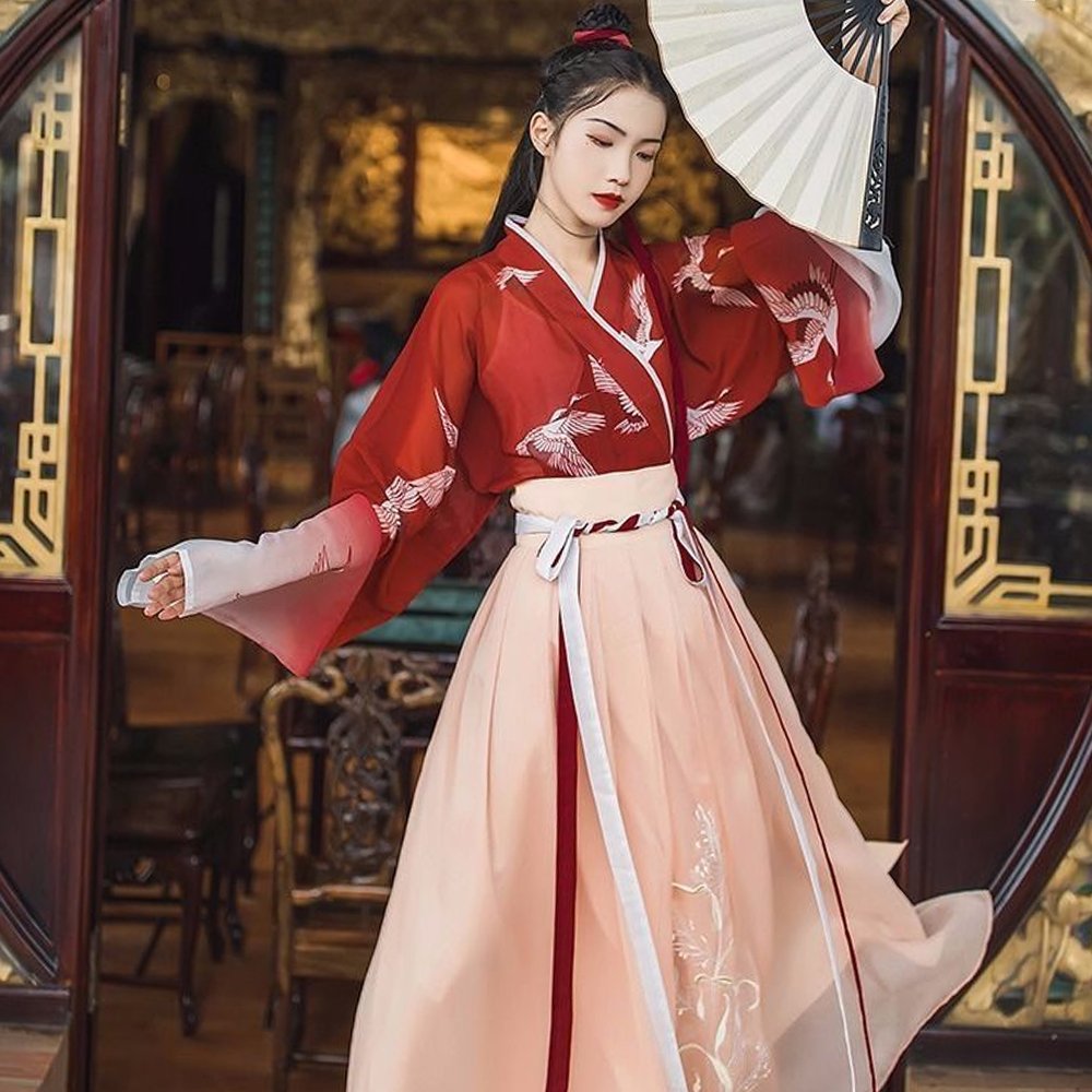 Китайское платье Ханьфу
