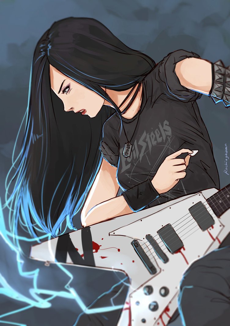 Арты в стиле рок