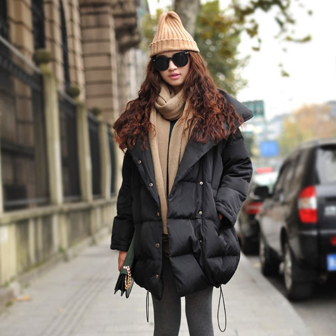 Шапка под куртку оверсайз