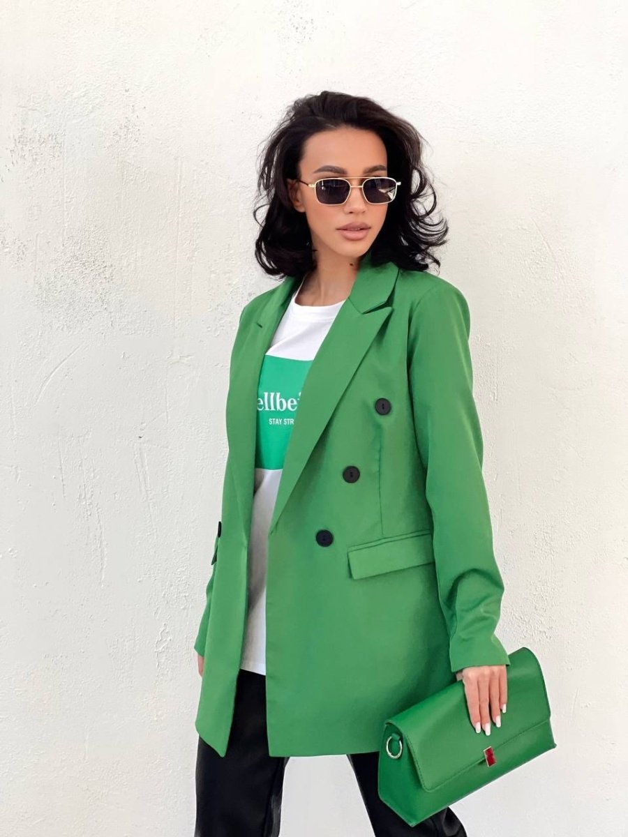 Яркий жакет женский