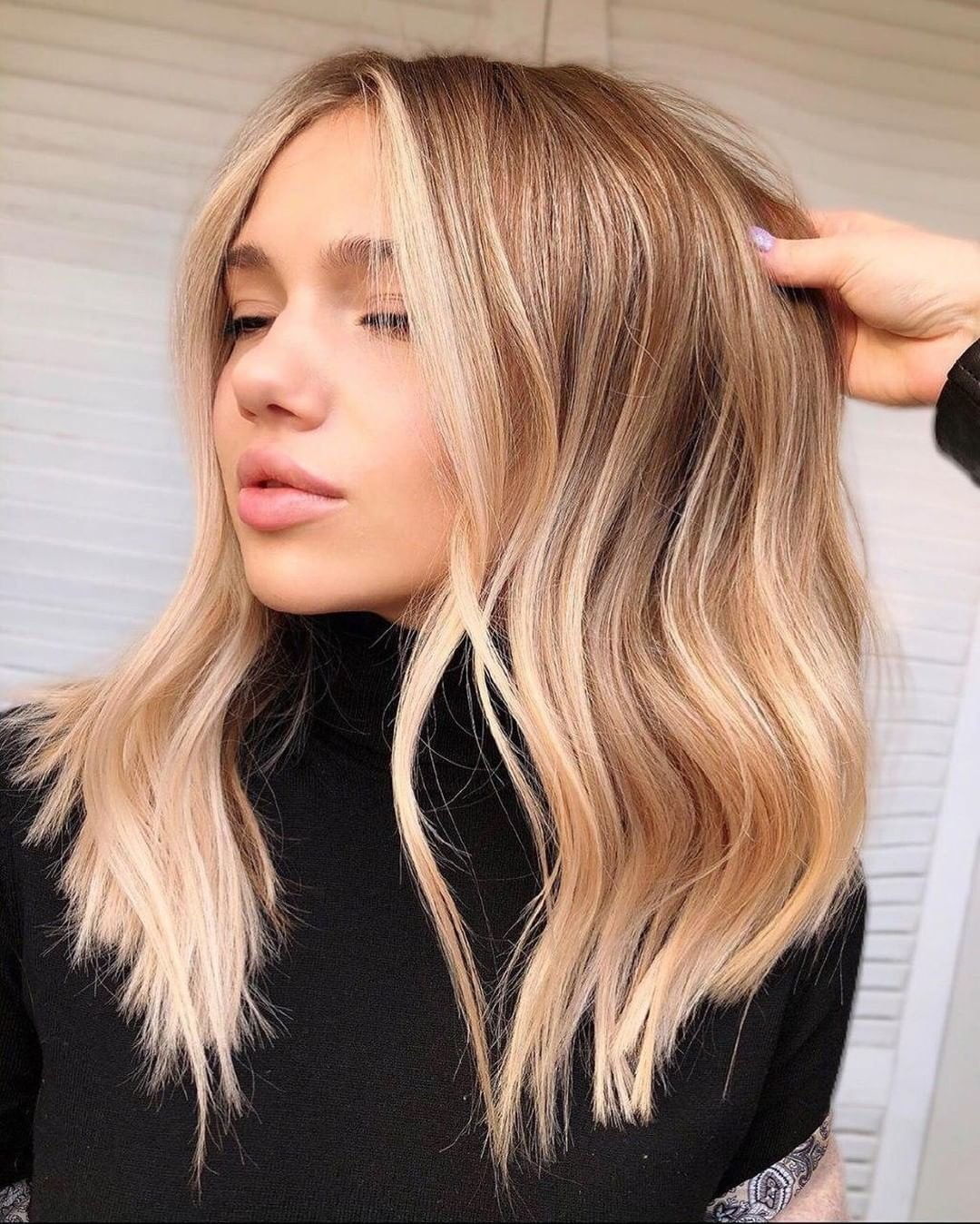 Контуринг на светлые волосы