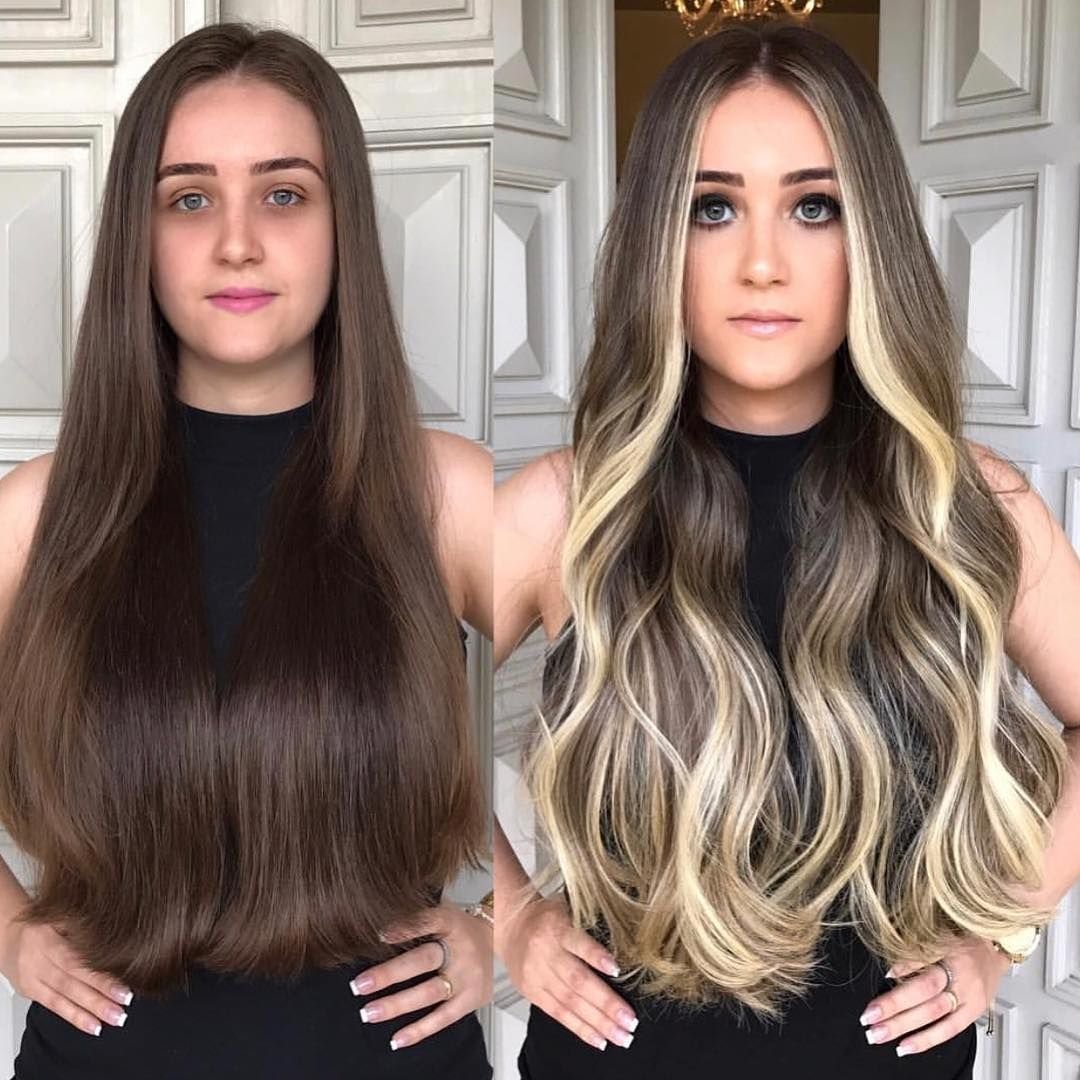 Шатуш балаяж контуринг