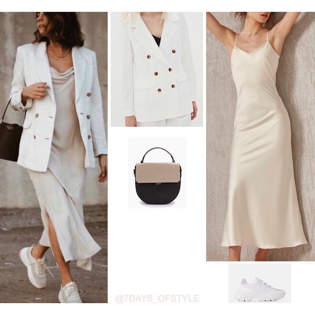 Платье комбинация с пиджаком