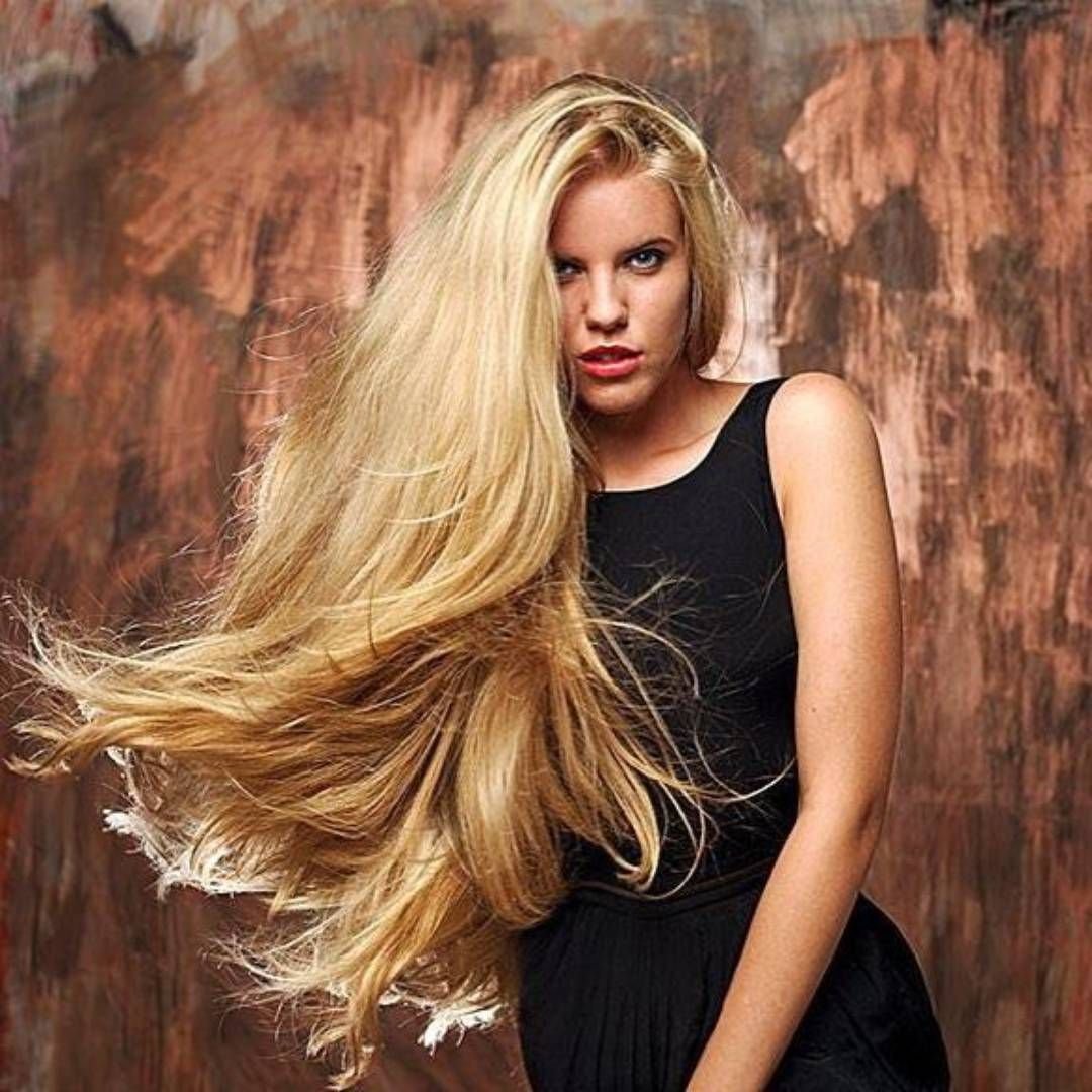 Блондинки с густыми волосами