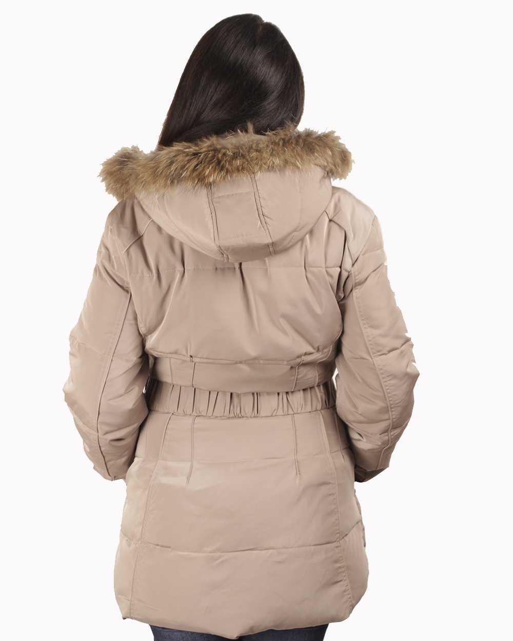 Woolrich пуховик женский бежевый RN 6635