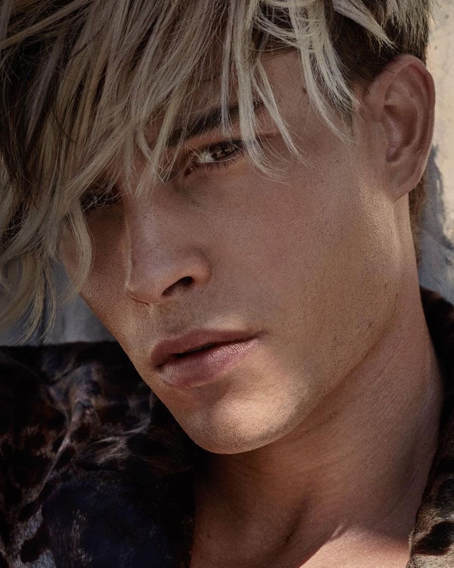 Алекс Нотт блондин