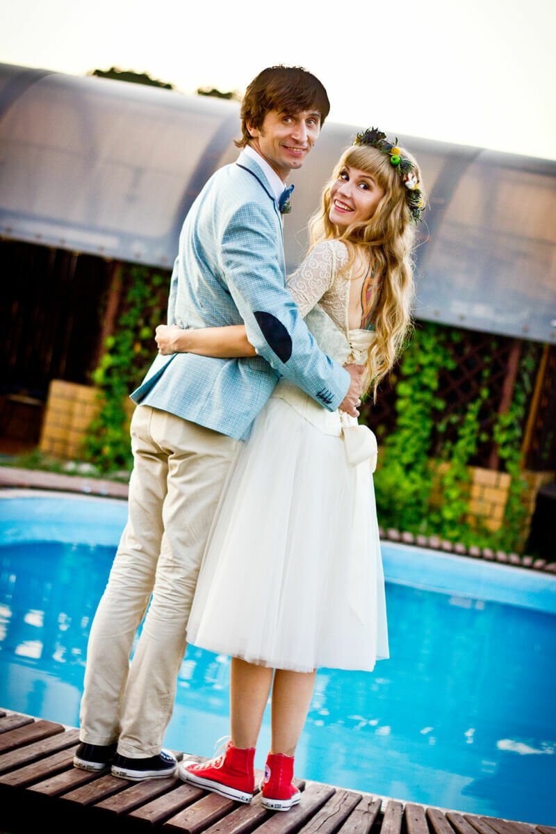 Платье для неторжественной свадьбы