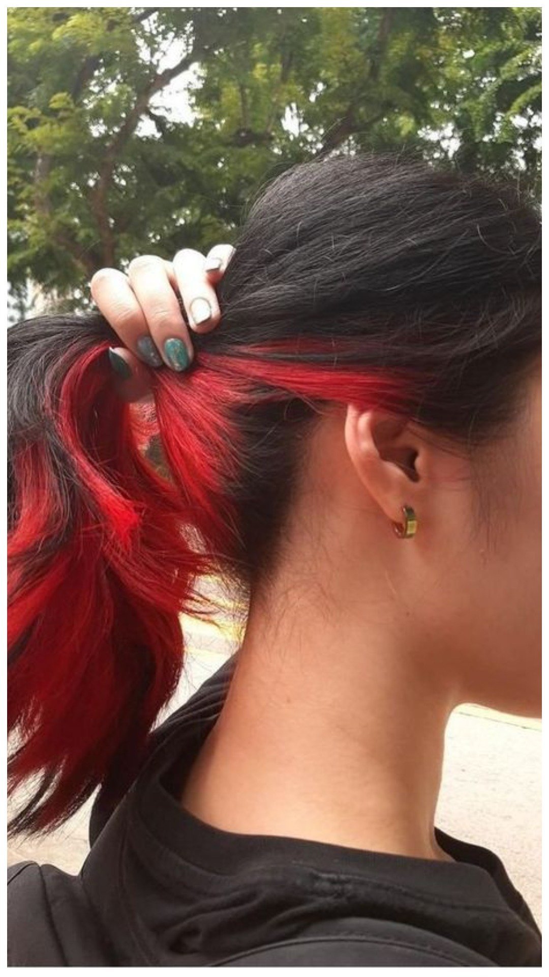 Скрытное окрашиванип волос