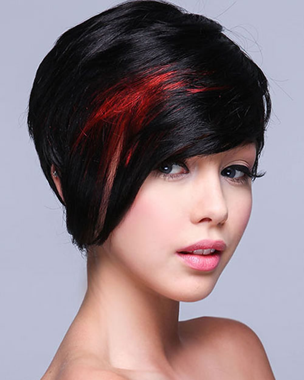 Ассиметричные женские стрижки