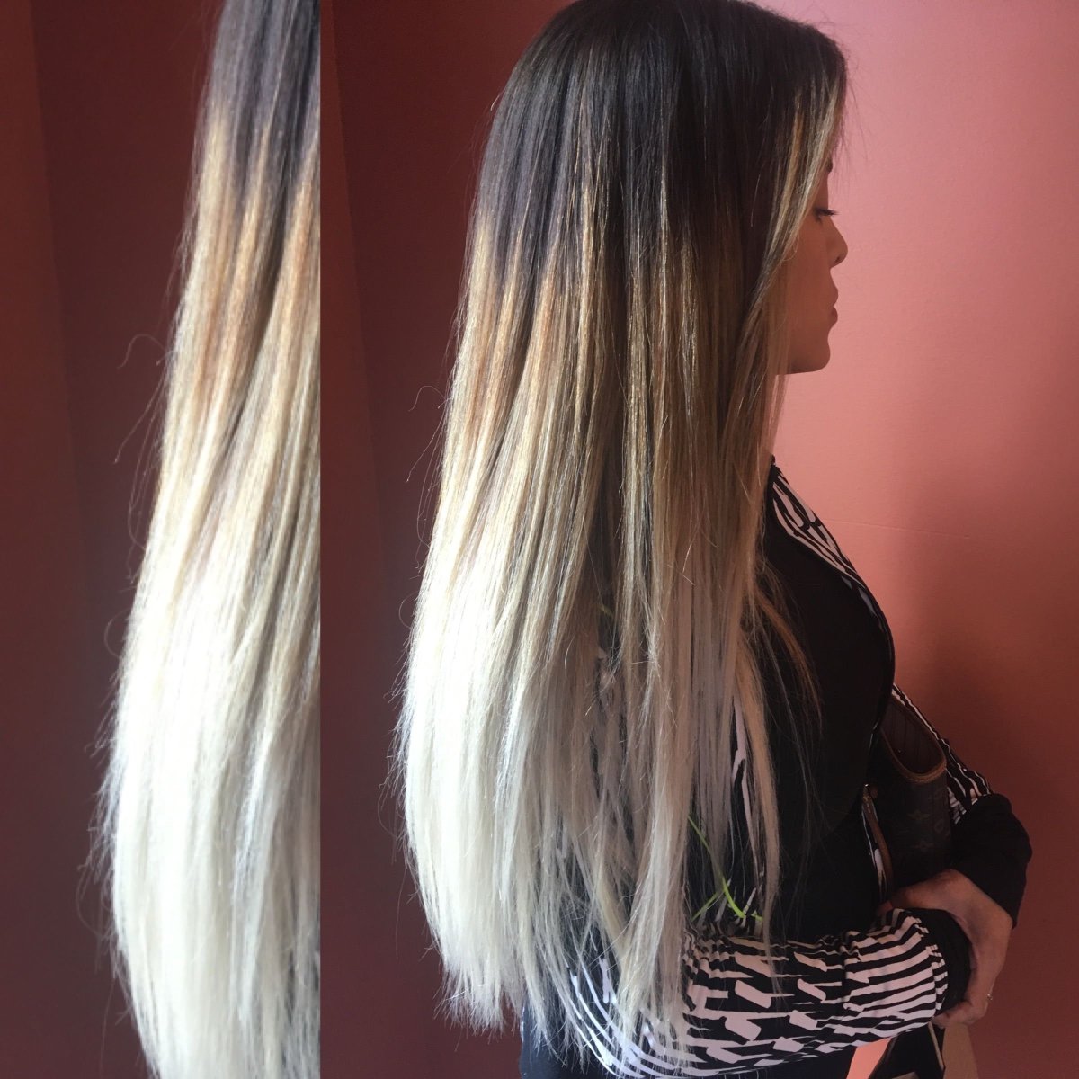 Нарощенны восолы амбре