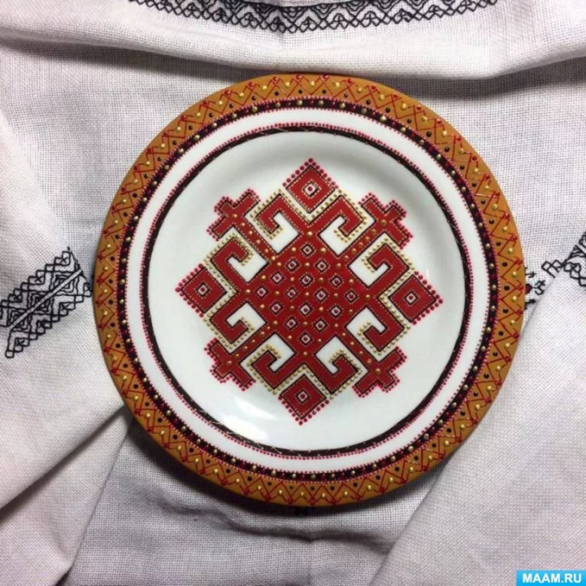 Мордовский орнамент Мокша