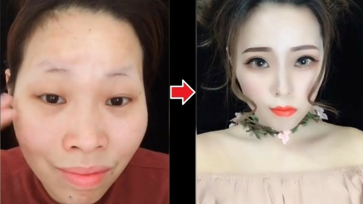 Китаянки без макияжа