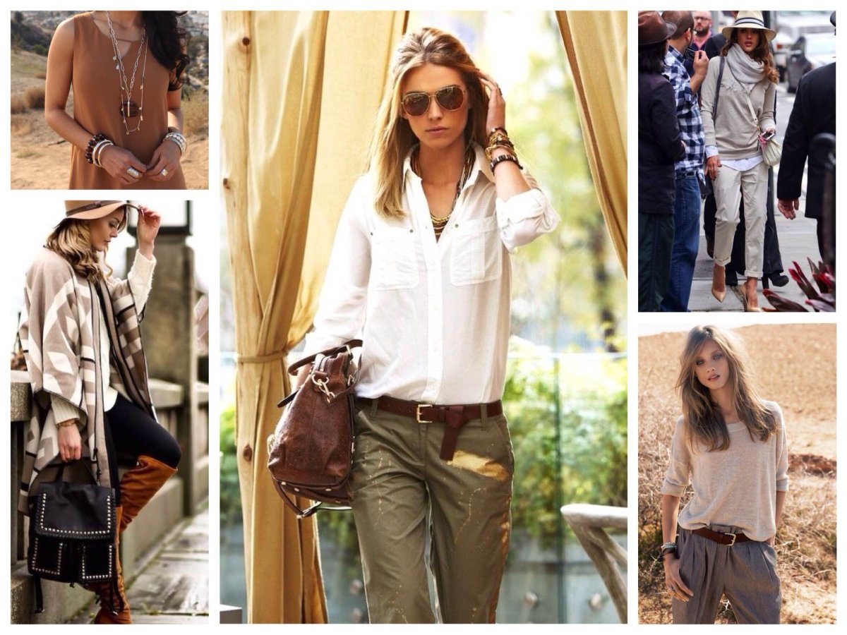 Колониальный стиль в одежде для женщин