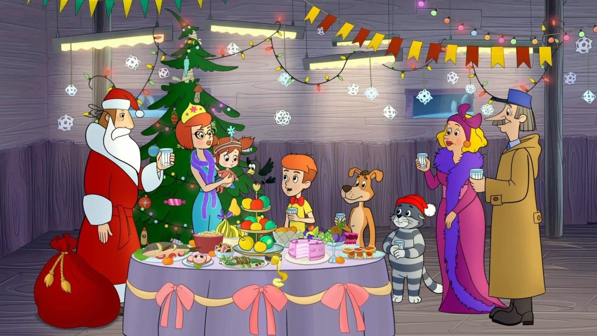 Зима в Простоквашино дядя Федор