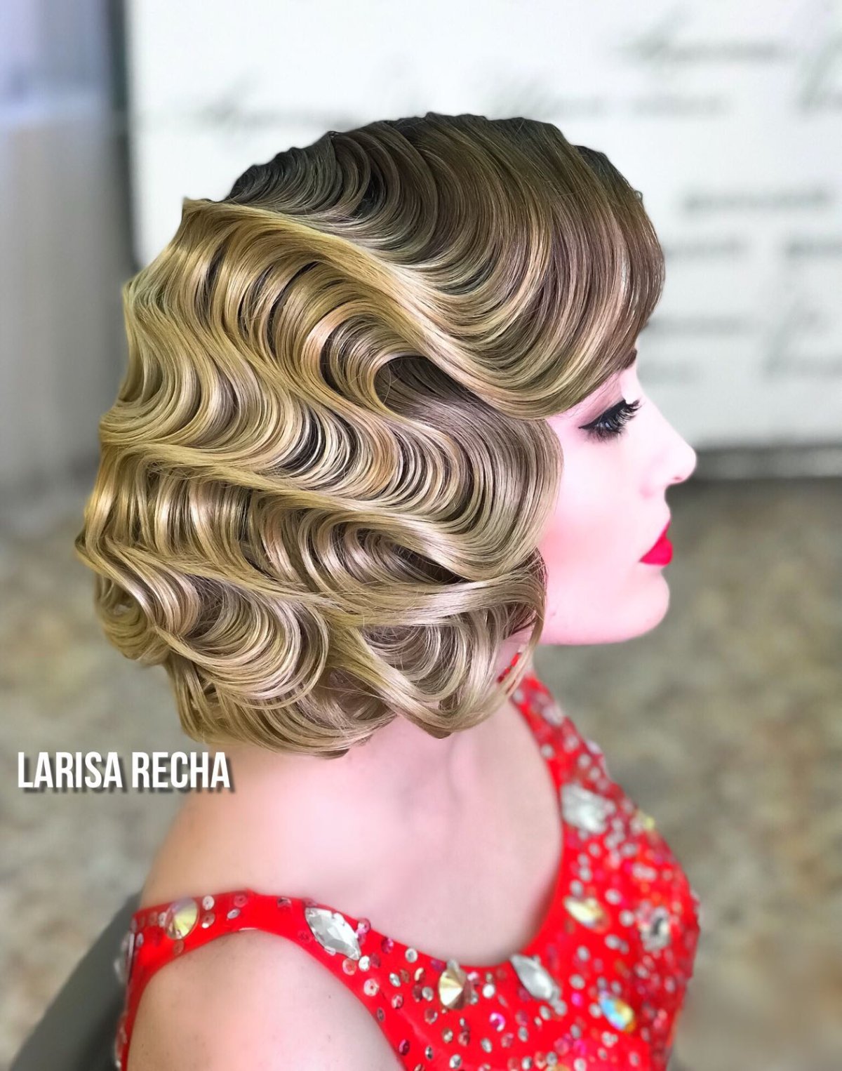 Горячая волна прическа