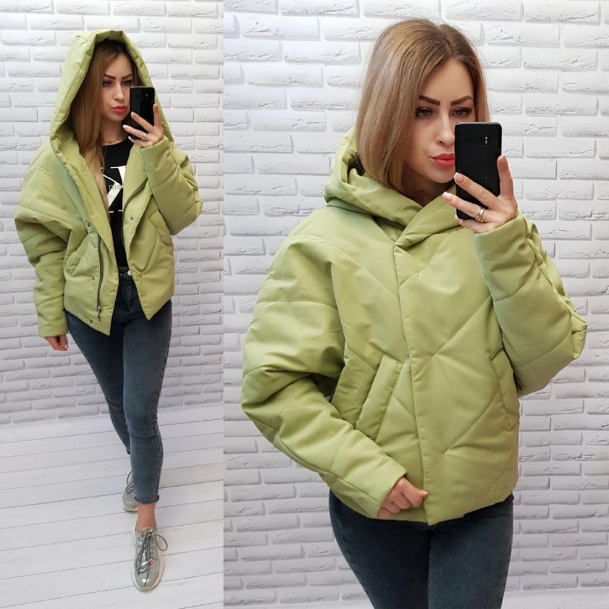 Куртка оверсайз женская Весенняя