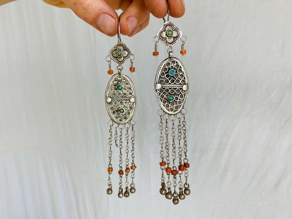 Узбекские серьги шибирма