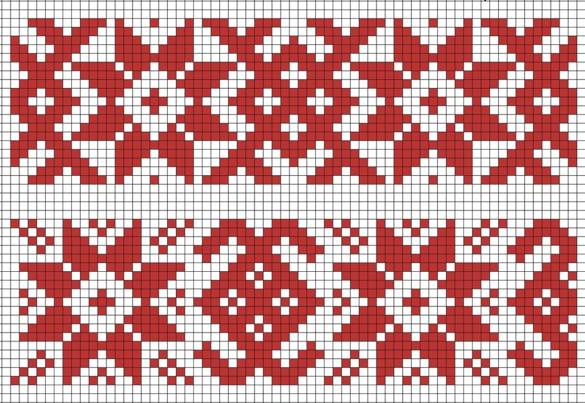 Славянский обережный орнамент Алатырь