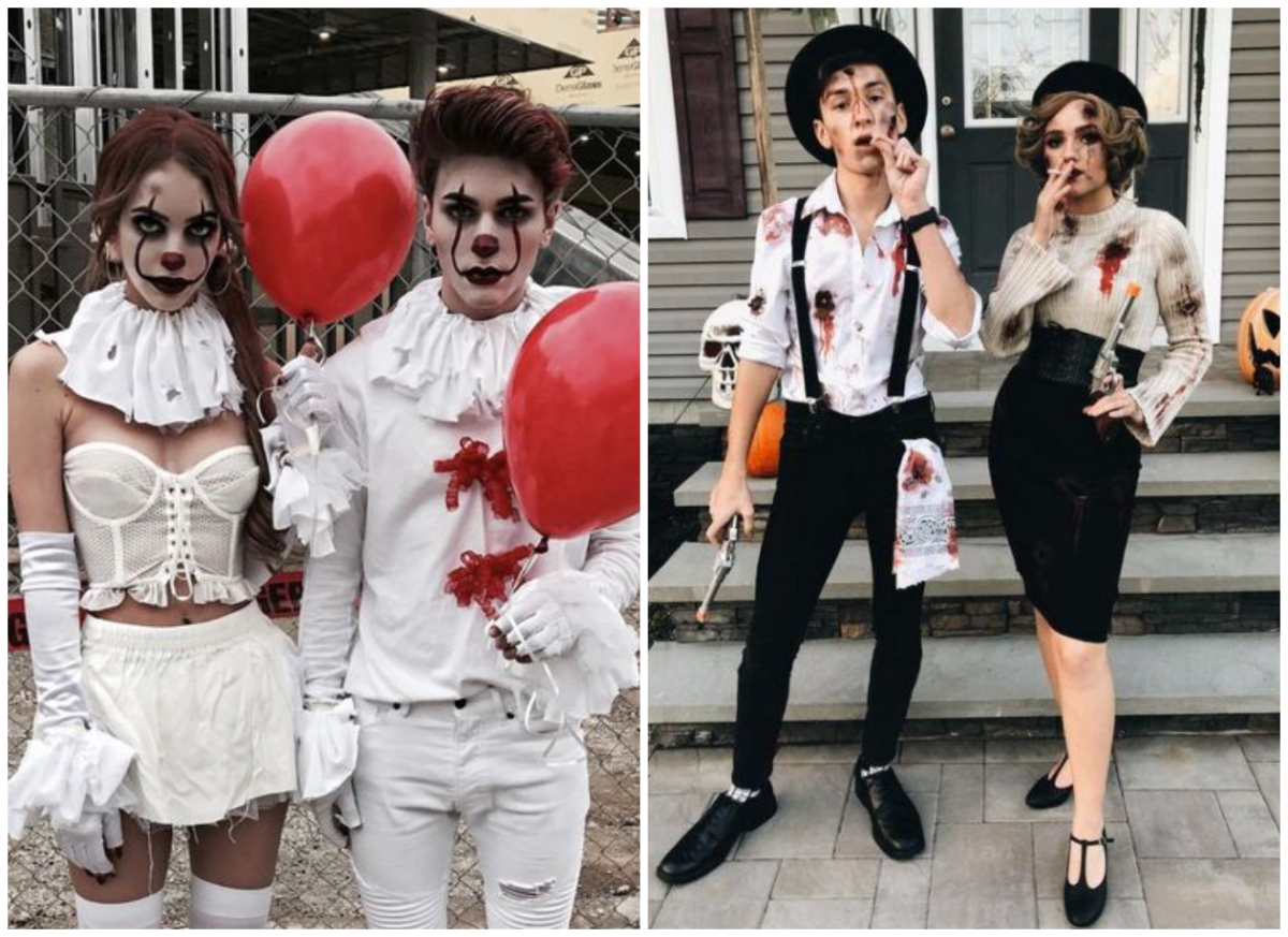 Парные костюмы на Хэллоуин