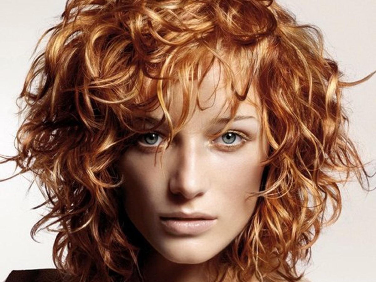 Мокрая химия на короткие волосы